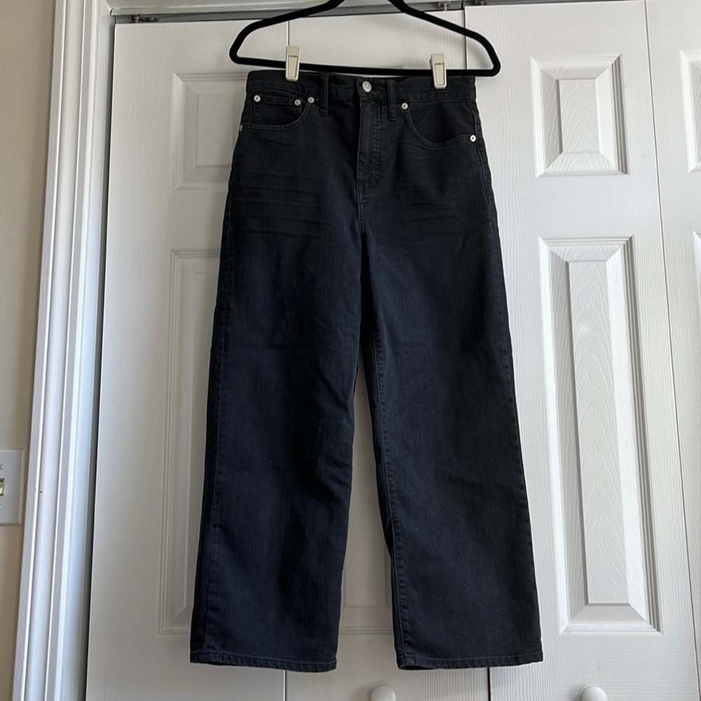 Madewell Slim Wide-Leg Crop